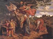 Josef fuhrich The Passage of Mary through the Mountains (mk450 oil painting